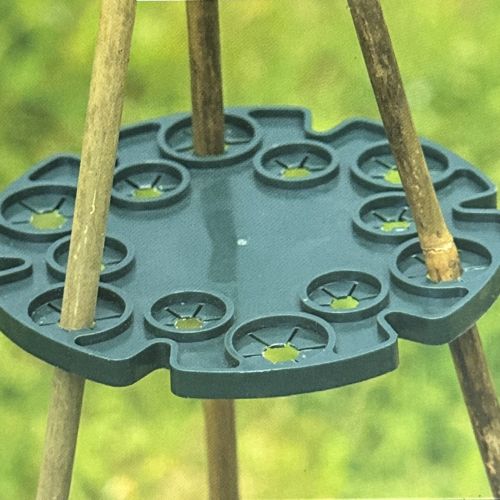 Connection ring for climbing plants set of 2