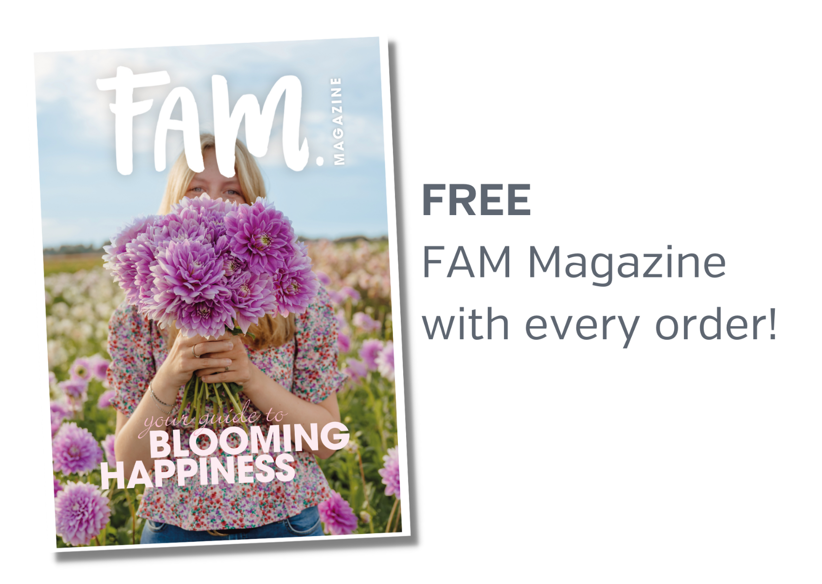 free magazine with every order